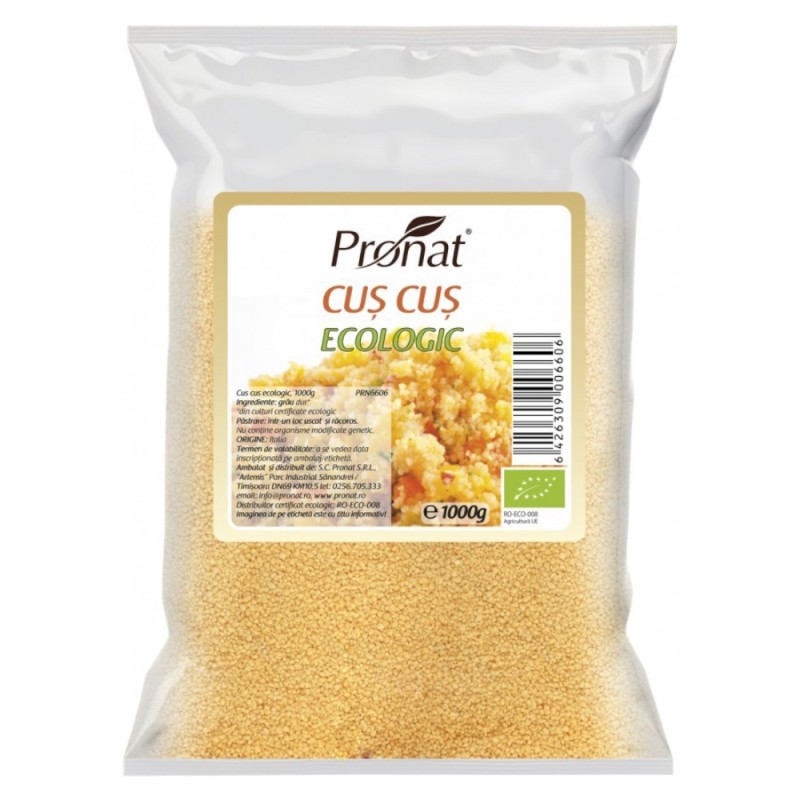 Set 2 x Cuscus BIO, 1000 g, Pronat