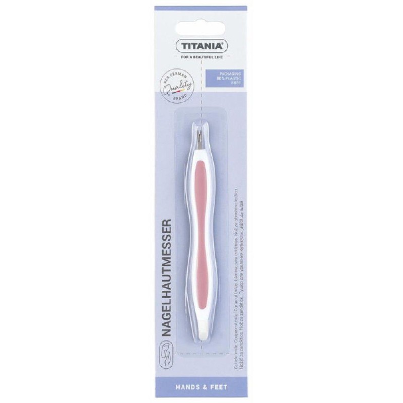 Set 2 x Cutit Ergonomic Cuticule, Titania