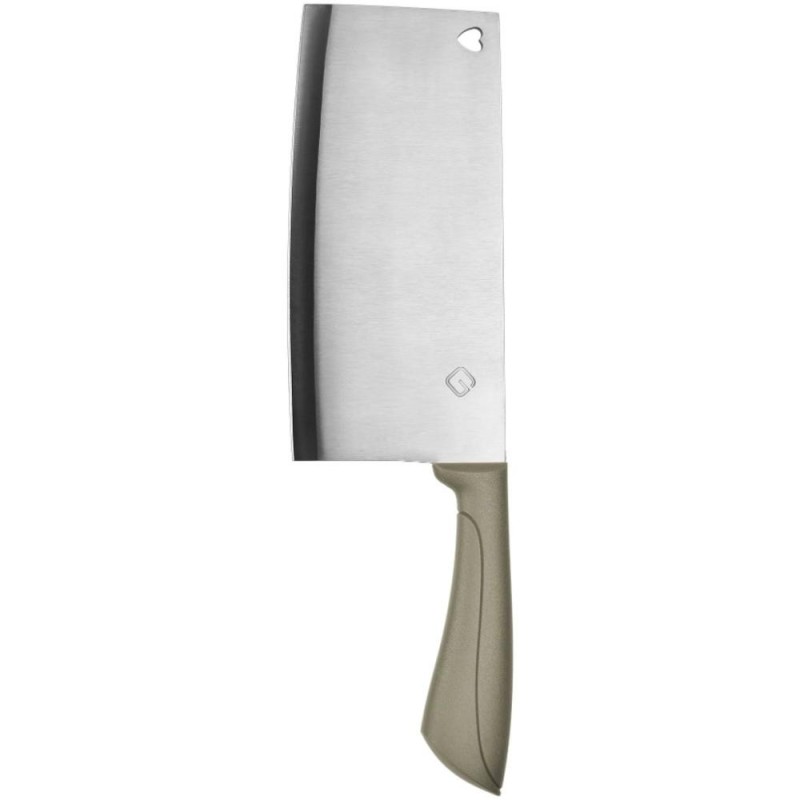 Set 2 x Cutit Satar Bucatarie din Otel Inoxidabil, Maner Plastic, 31 cm, Grunberg