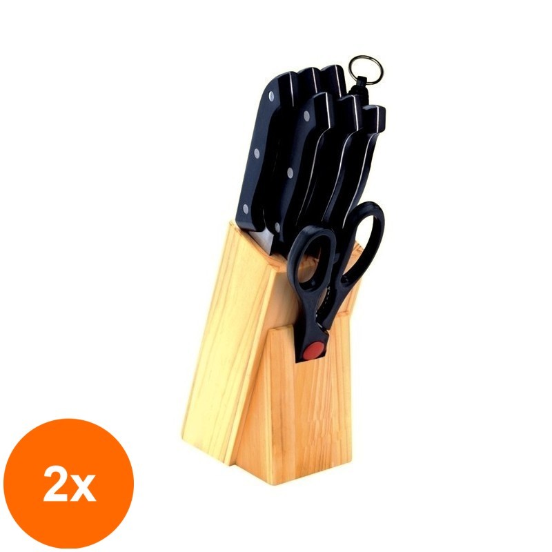 Set 2 x Cutite, 9 Piese, Grunberg GR2509