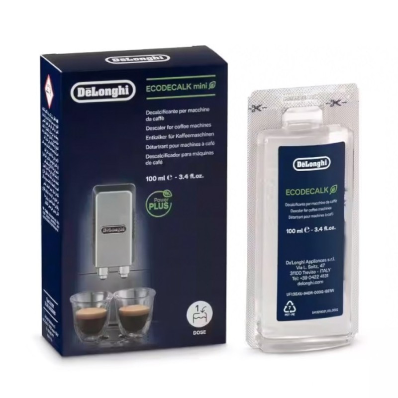 Set 2 x Decalcifiant Delonghi Mini DLSC101, 100 ml