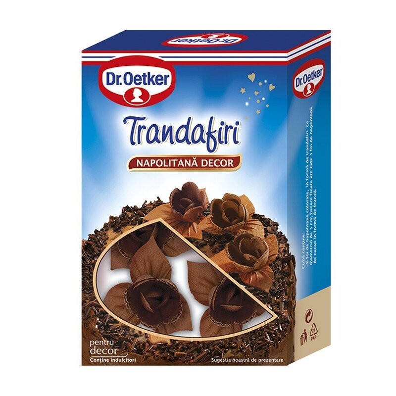 Set 2 x Decor Trandafiri Dr. Oetker