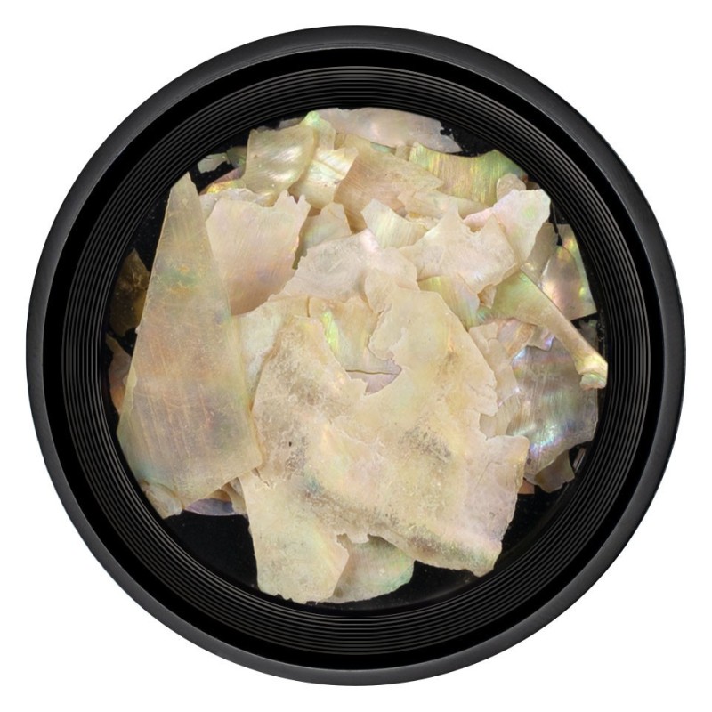 Set 2 x Decor Unghii Tip Scoica Pisata Luxorise, Ivory