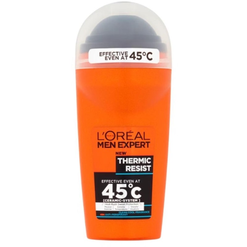 Set 2 x Deodorant Antiperspirant Roll-on L'Oreal Paris Men Expert, Thermic Resist, 50 ml