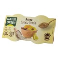 Set 2 x Desert BIO de Orez cu Scortisoara si Lamaie, 2 x 125 g, Natur Green