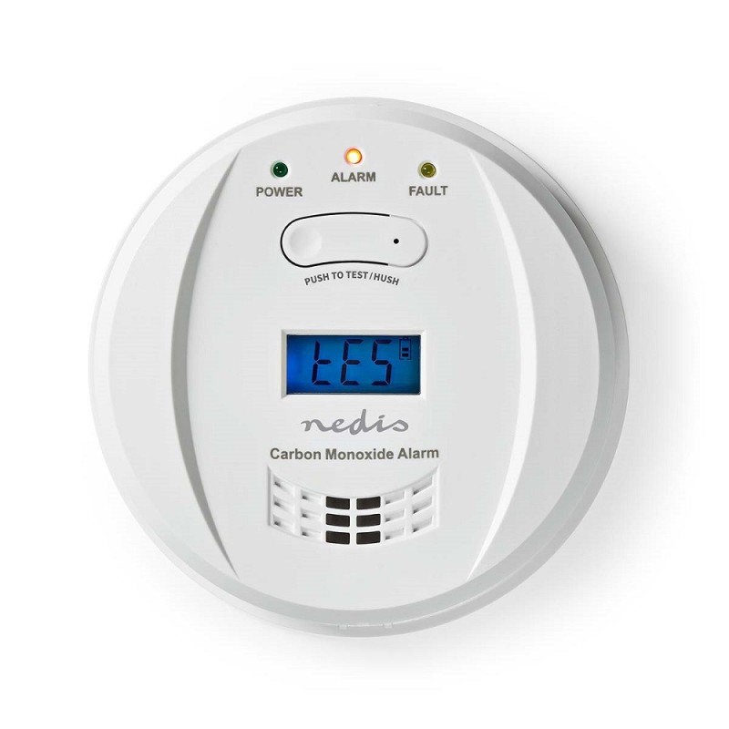 Set 2 x Detector Monoxid de Carbon 85dB, Nedis