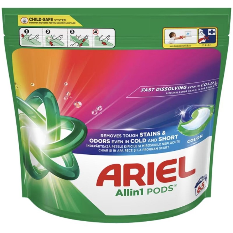 Set 2 x Detergent Capsule All in One Color, 65 Bucati