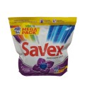 Set 2 x Detergent Capsule Gel Savex Color, 64 Capsule