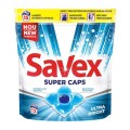 Set 2 x Detergent Capsule Gel Savex, Pure and Clean Premium, 15 Capsule