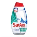 Set 2 x Detergent de Rufe Lichid Savex Premium Fresh, 2.7 l, 60 Spalari