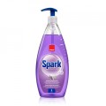Set 2 x Detergent de Vase cu Pompita Sano Spark Lavanda 1 l