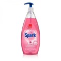 Set 2 x Detergent de Vase cu Pompita Sano Spark Migdale 700 ml