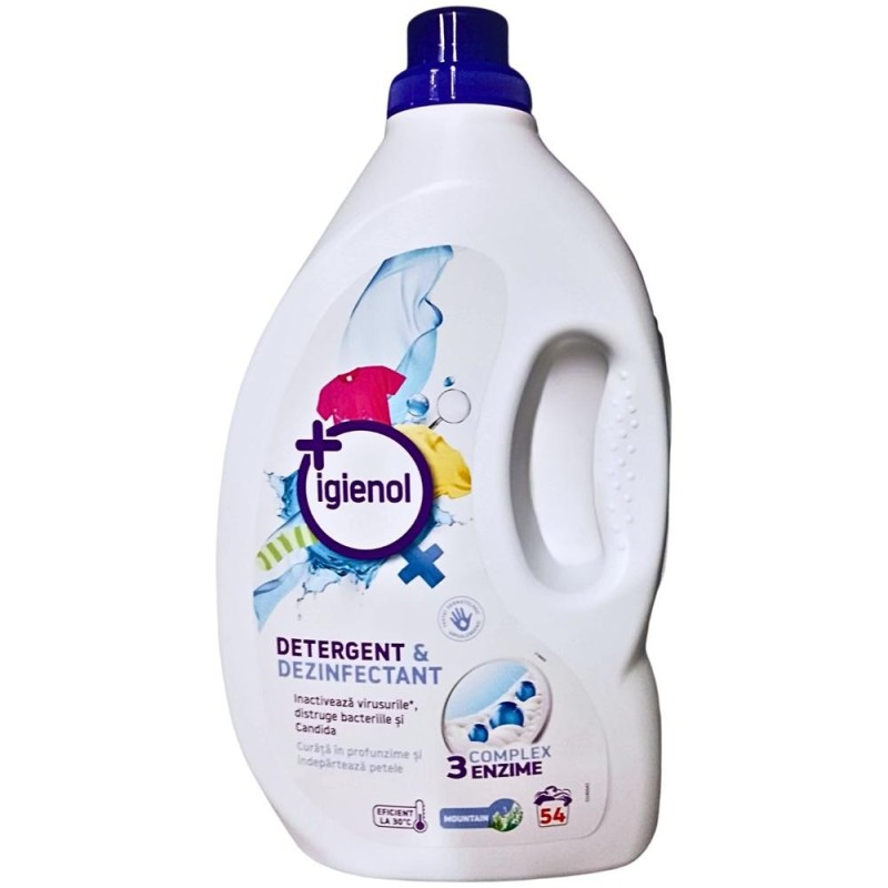 Set 2 x Detergent Dezinfectant Igienol Mountain Fresh, 1.8 l