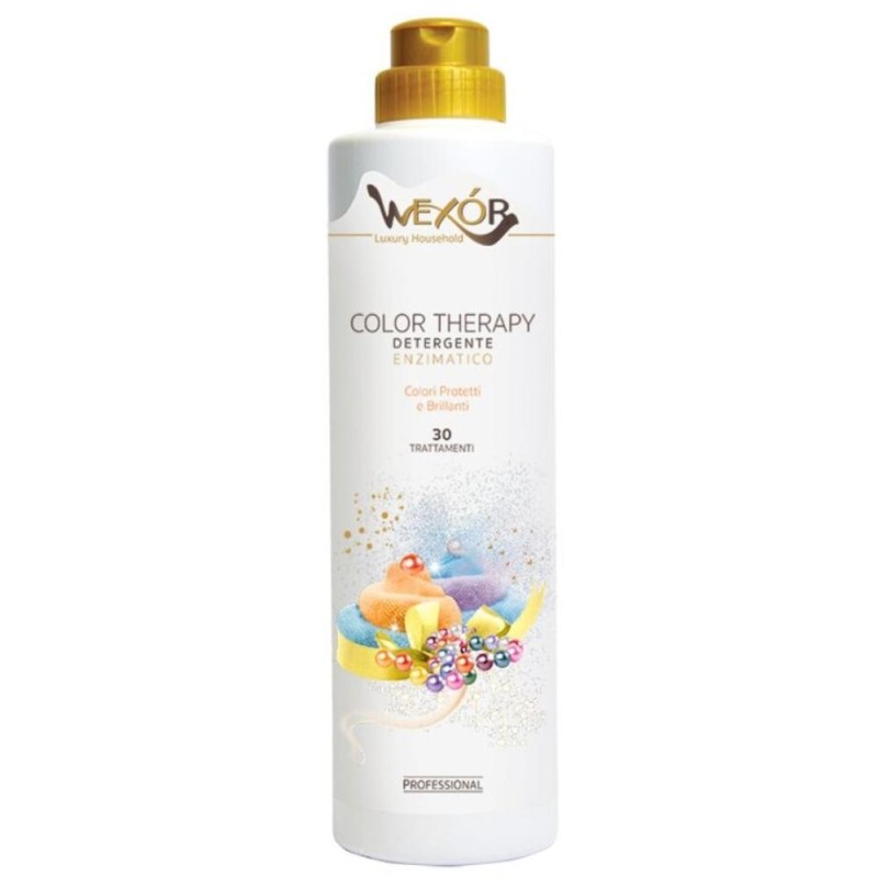 Set 2 x Detergent Enzimatic Rufe Colorate Color Therapy, 750 ml