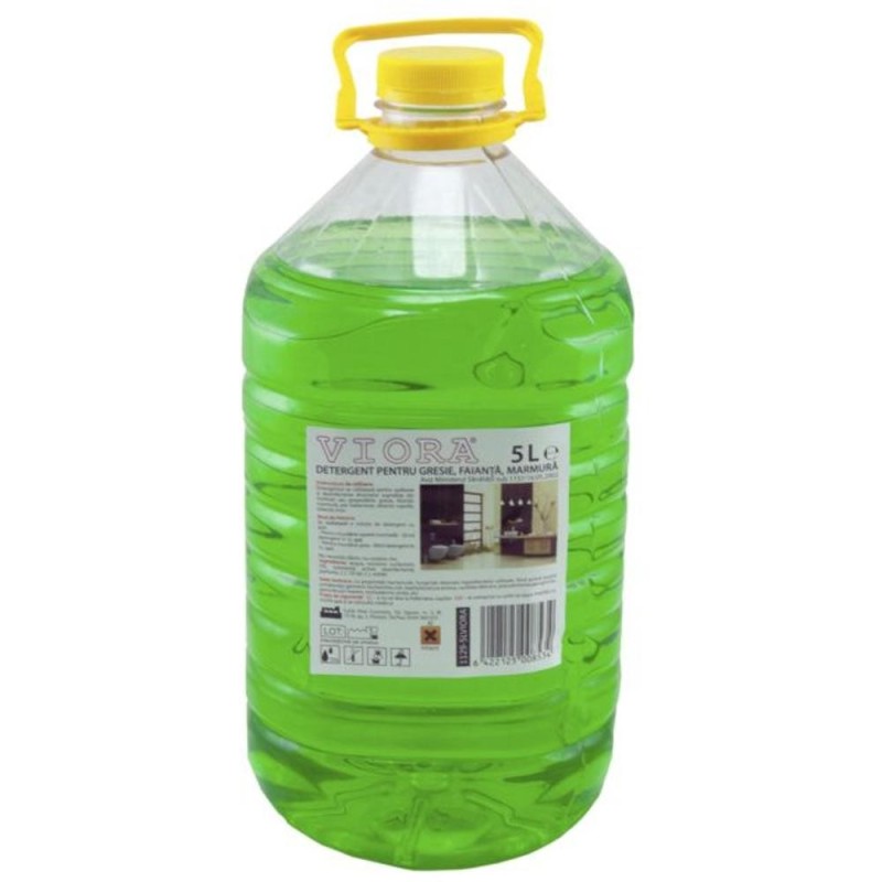Set 2 x Detergent Lichid pentru Gresie, Faianta si Marmura, 5 l, Viora