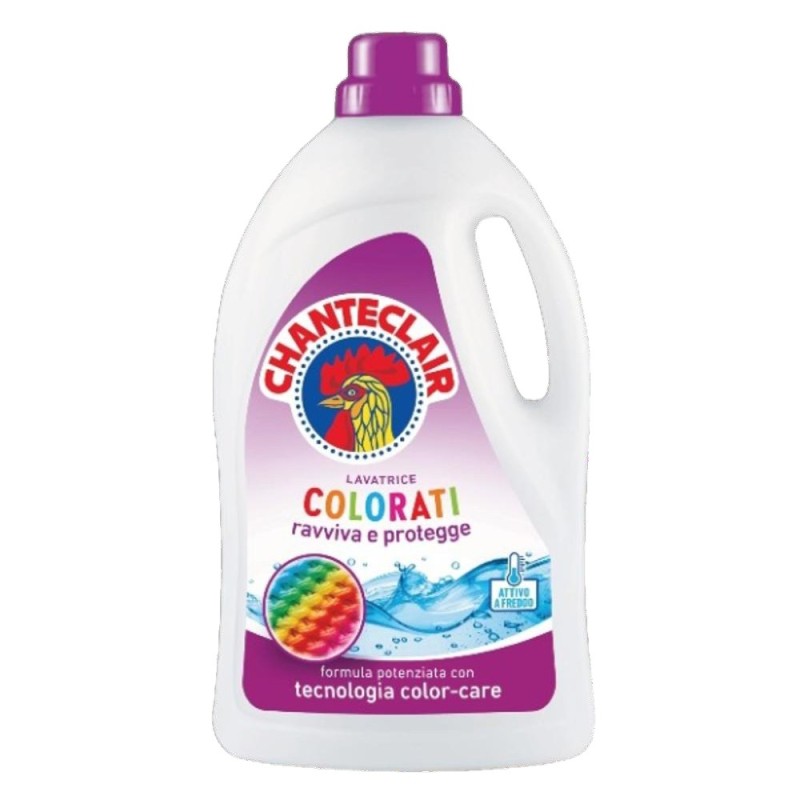 Set 2 x Detergent Lichid pentru Haine Colorate Chanteclair, 1575 ml