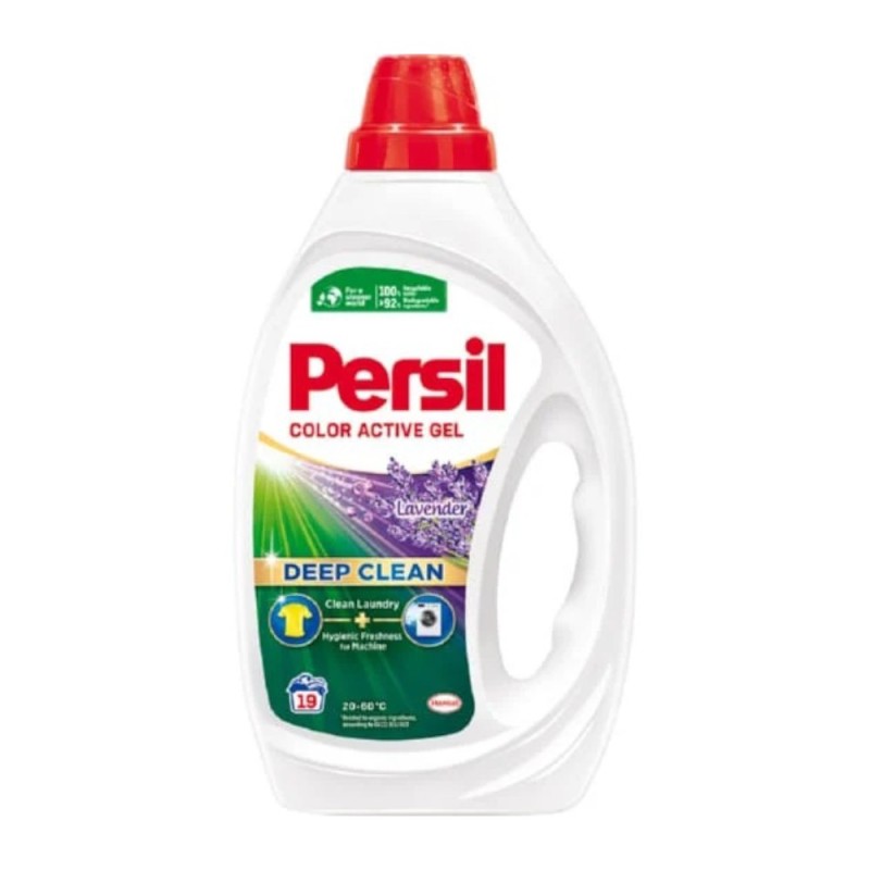 Set 2 x Detergent Lichid Persil Gel Lavanda, 855 ml, 19 Spalari