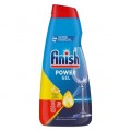Set 2 x Detergent pentru Masina de Spalat Vase Finish All in One Max Power Gel Lemon, 30 Spalari, 600 ml