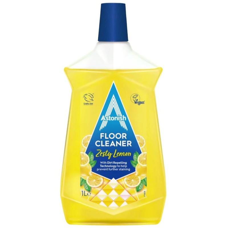 Set 2 x Detergent pentru Pardoseli, Lamaie, 1 l, Astonish
