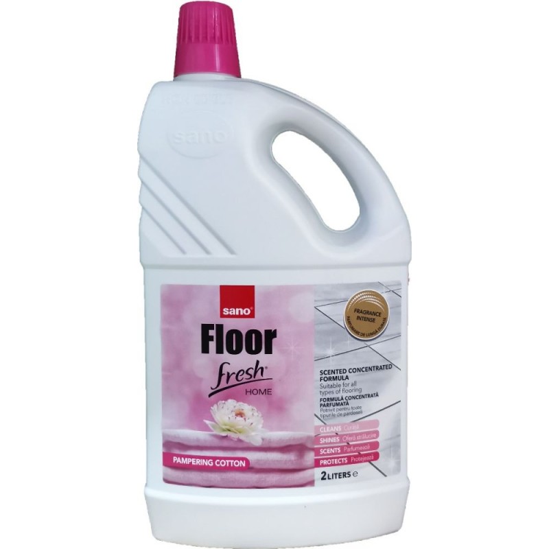 Set 2 x Detergent pentru Pardoseli Sano Floor Home Fresh Cotton 2 l