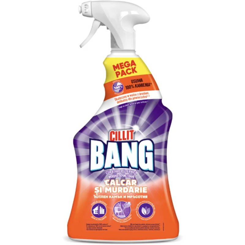 Set 2 x Detergent Suprafete Anticalcar, Portocaliu, Limescale, 900 ml