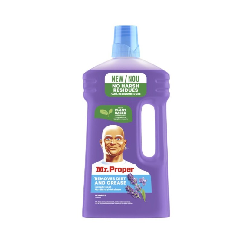 Set 2 x Detergent Universal pentru Suprafete Mr. Proper, Lavanda, 1 l