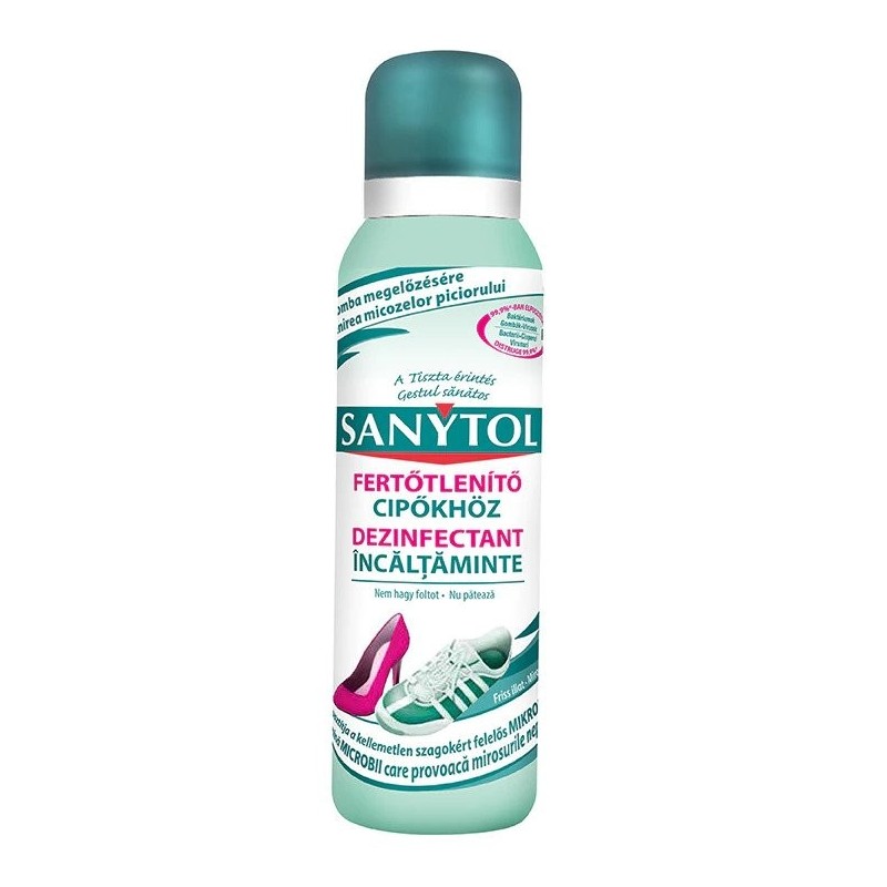 Set 2 x Dezinfectant Odorizant pentru Pantofi Sanytol 150 ml