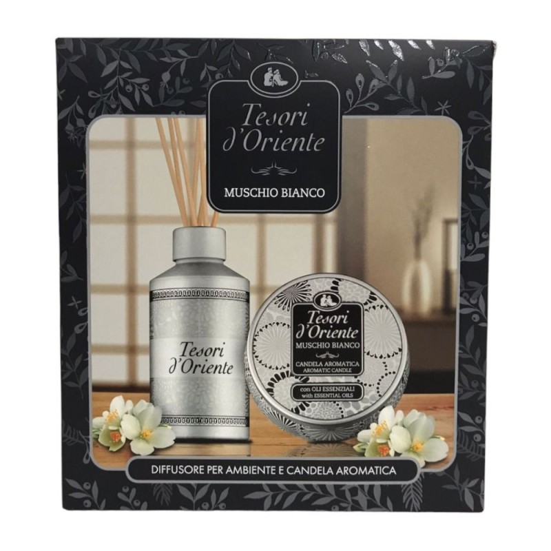 Set 2 x Difuzor de Arome, Tesori D'Oriente si Lumanare, 250 ml