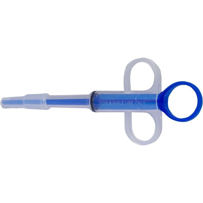 Set 2 x Dispozitiv de Administrat Tablete Animalelor cu Piston, Varf din Cauciuc Moale