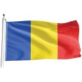Set 2 x Drapel Romania, de Exterior, 60x90cm