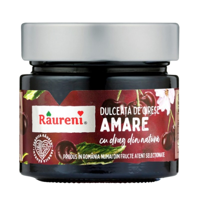 Set 2 x Dulceata de Cirese Amare, Raureni, 270 g