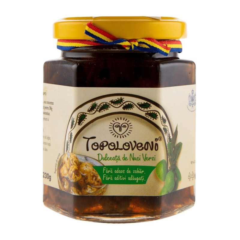 Set 2 x Dulceata de Nuci Verzi, Topoloveni, 230 g