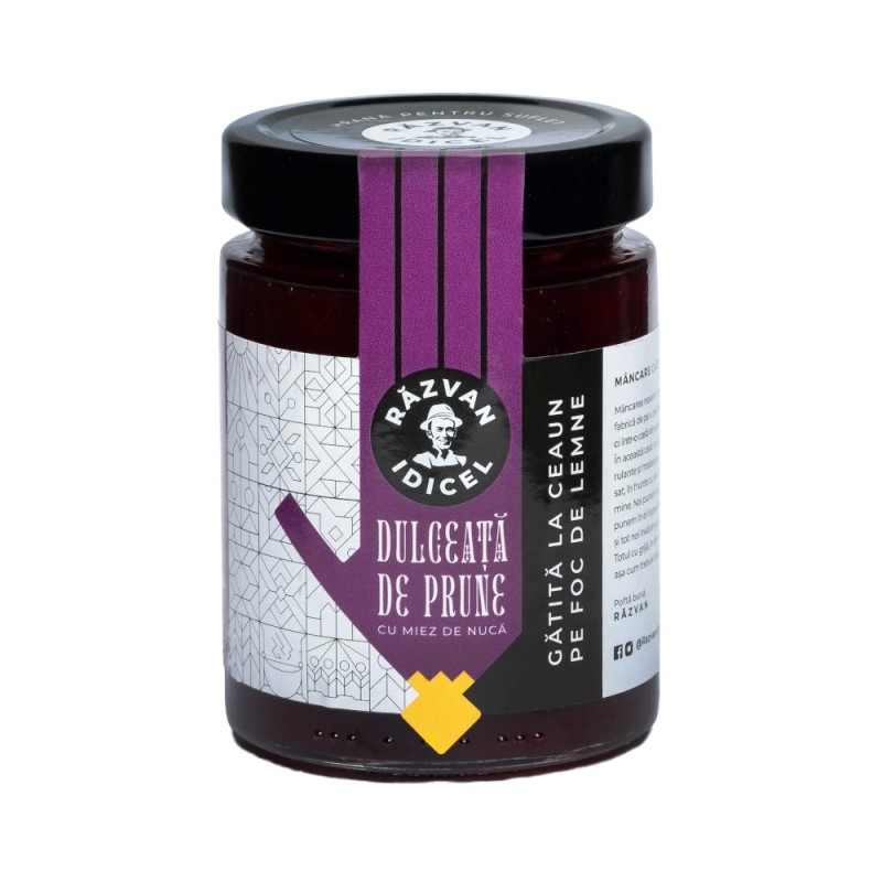 Set 2 x Dulceata de Prune cu Nuca la Ceaun, Razvan, 380 g