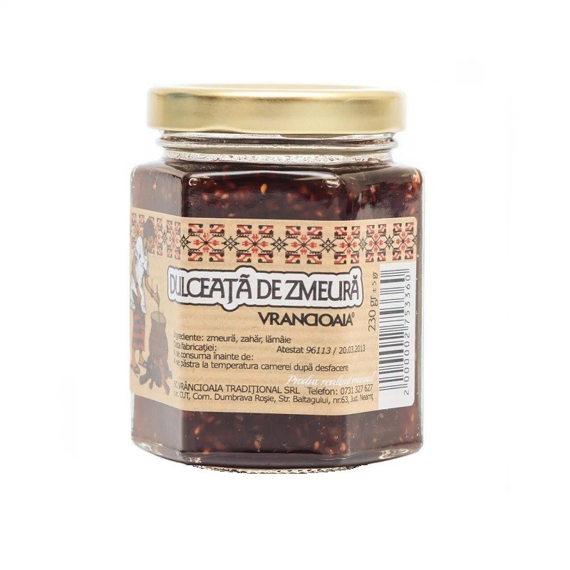 Set 2 x Dulceata de Zmeura, Vrancioaia, 230 g