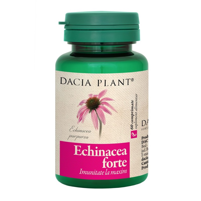 Set 2 x Echinacea Forte, 60 Comprimate, Dacia Plant