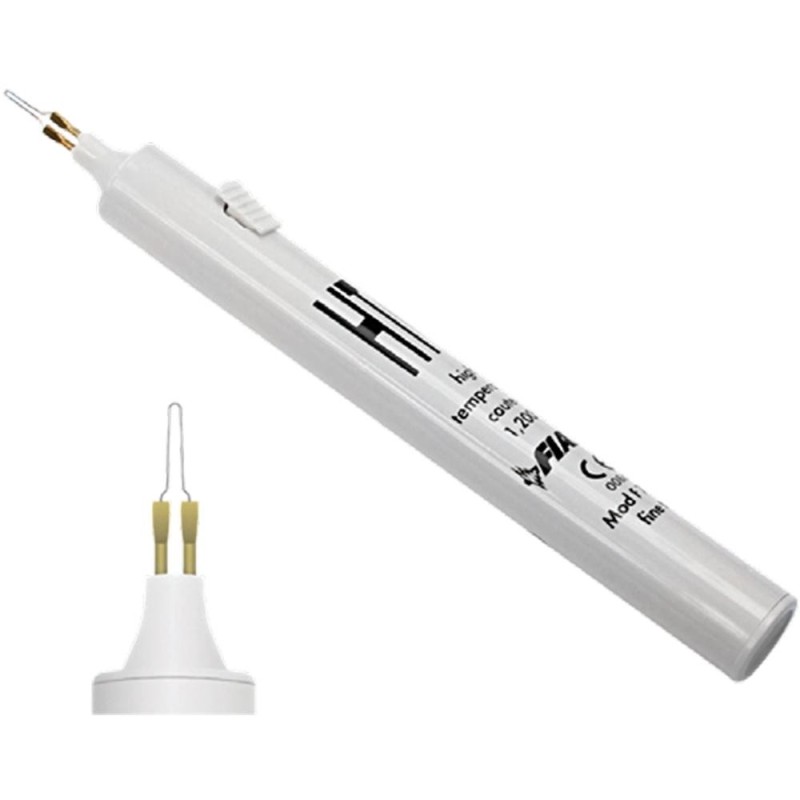 Set 2 x Electrocauter Bipolar F7266, de Unica Folosinta, 1200 C, Varf Mare, 15x180 mm