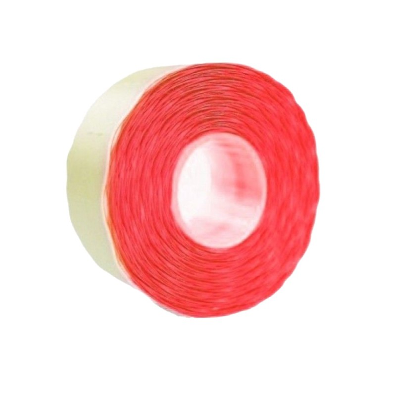 Set 2 x Etichete Pret, 26 x 12 mm, Rosu, 1000 Etichete / Rola