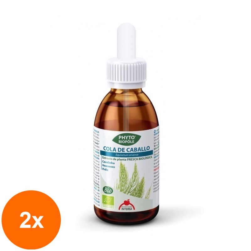 Set 2 x Extract Bio de Coada Calului, 50 ml Phyto-Biopole