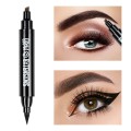Set 2 x Eyeliner si Creion Microblading Sprancene 2 In 1, Karite The Cat Eyes Beauty