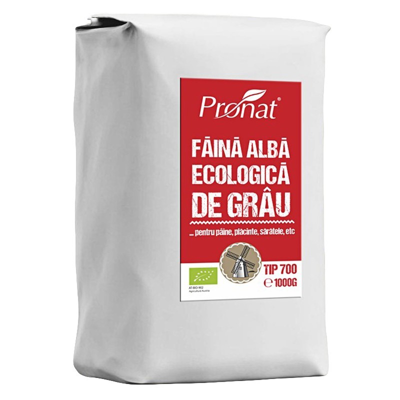 Set 2 x Faina Alba Bio de Grau Tip 700, Pronat, 1 kg