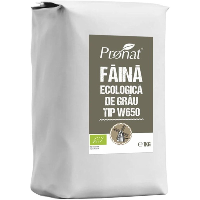 Set 2 x Faina de Grau Tip W650, Bio, 1 kg