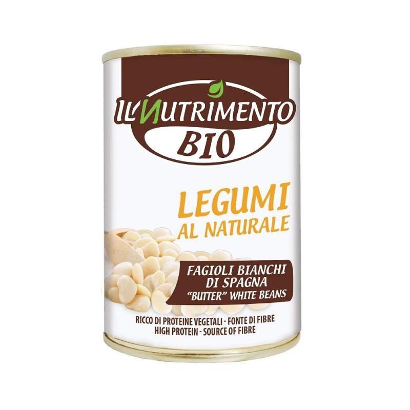 Set 2 x Fasole Alba Eco, Ilnutrimento, 400 g