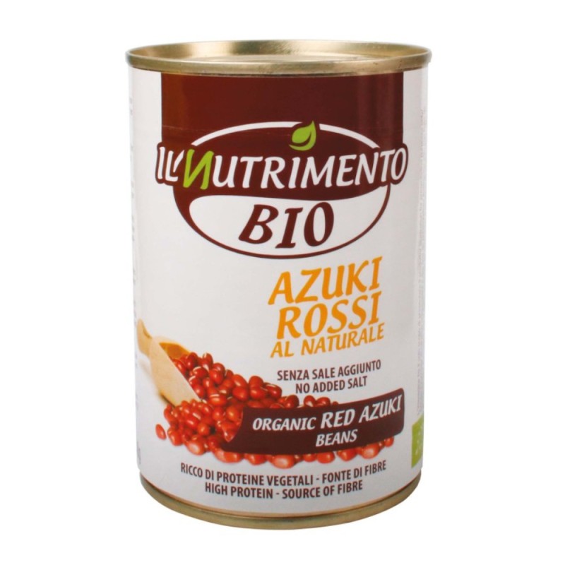 Set 2 x Fasole Rosie Azuki Eco, Ilnutrimento, 400 g