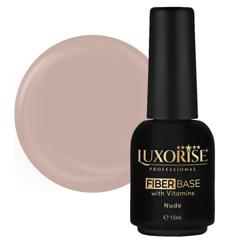 Set 2 x Fiber Base with Vitamins LUXORISE, Nude 15ml