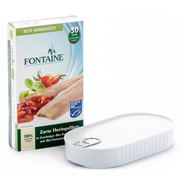 Set 2 x File Fraged de Hering in Sos de Rosii, Fontaine, 200 g