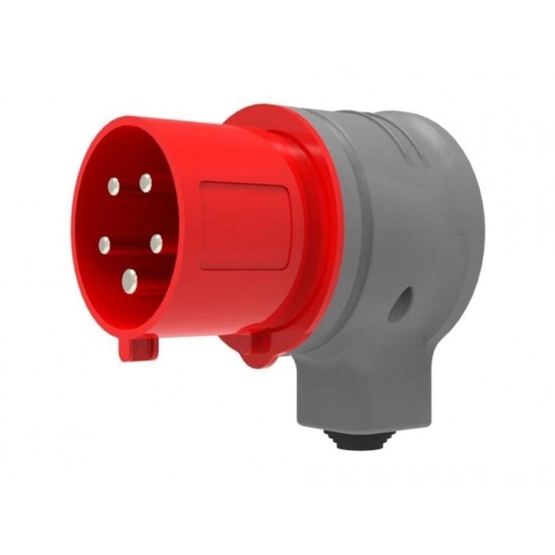 Set 2 x Fisa Industriala Bemis BC1-1505-2130, 3P+N+E, 16A, 380V, Unghi 90 Grade, IP44