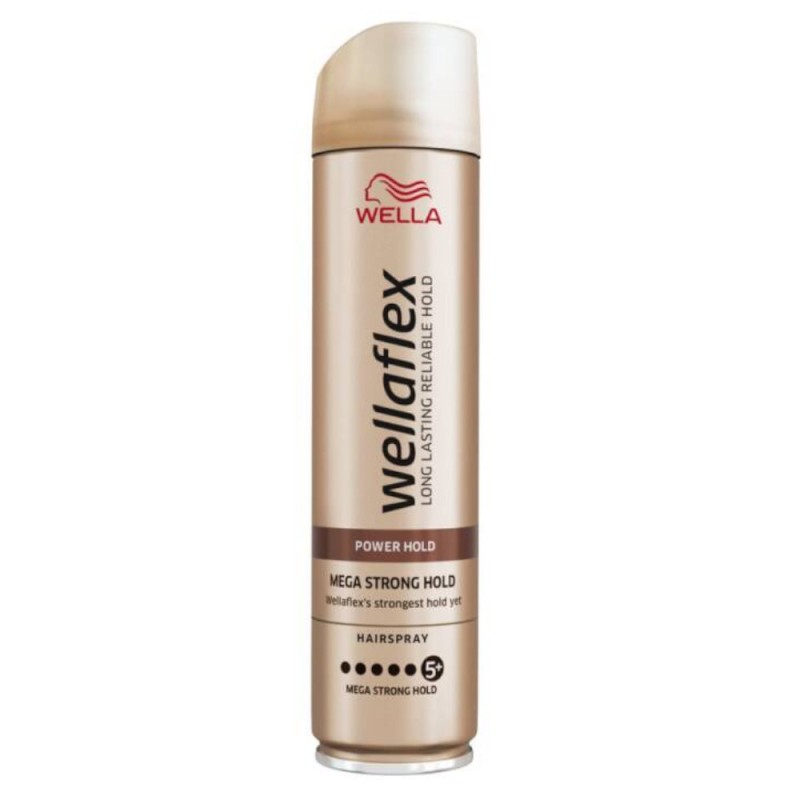Set 2 x Fixativ pentru Fixare foarte Puternica Wella Wellaflex Power Hold 5+,  250 ml
