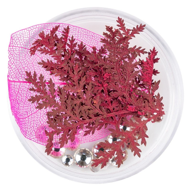 Set 2 x Flori Uscate Unghii Luxorise Cu Cristale, Floral Fairytale 23