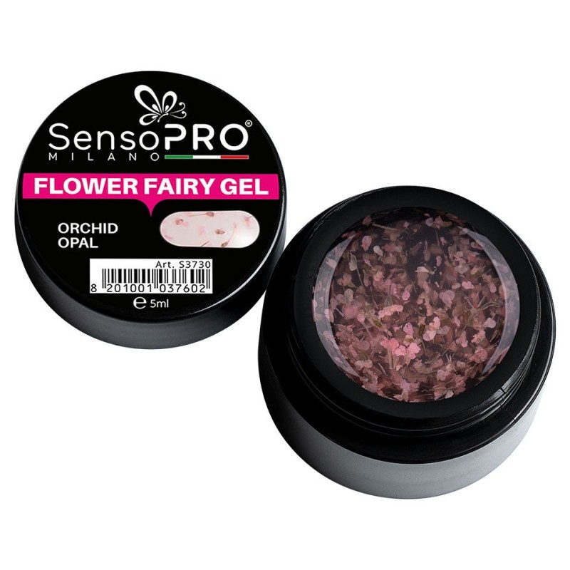 Set 2 x Flower Fairy Gel Uv SensoPRO Milano, Orchid Opal 5 ml