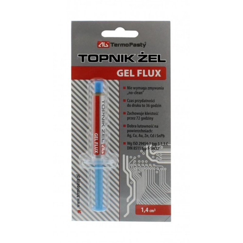 Set 2 x Flux Gel Colofoniu Condensat Siringa 1.4cm3, Termopasty